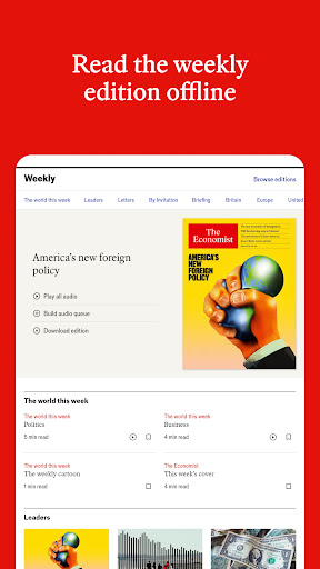 The Economist - News, Podcasts screenshot