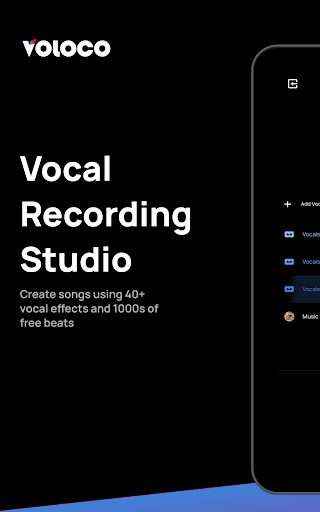 Voloco: Auto Vocal Tune Studio screenshot