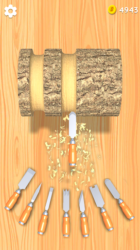 Wood Turning 3D - Carving Game screenshot