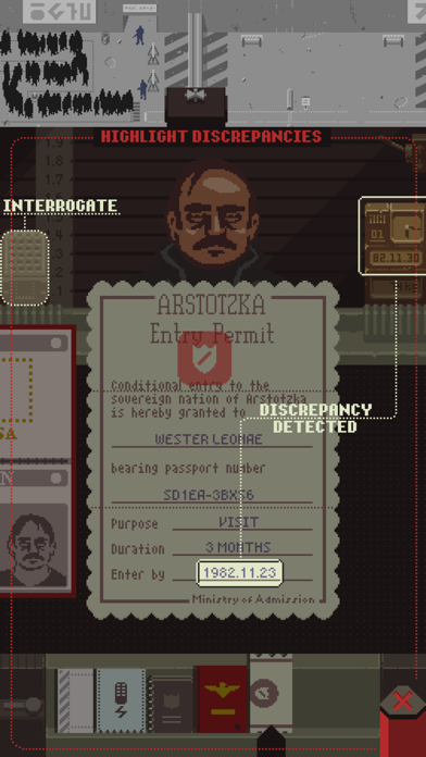 Papers, Please screenshot