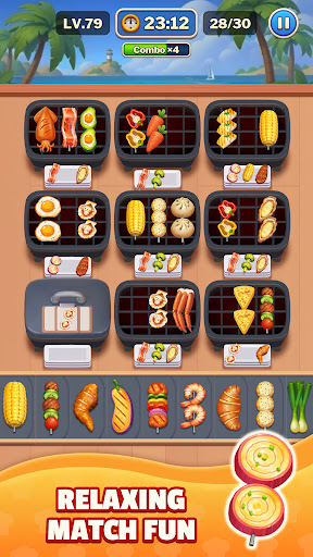 Grill Match - Food Sort Puzzle screenshot