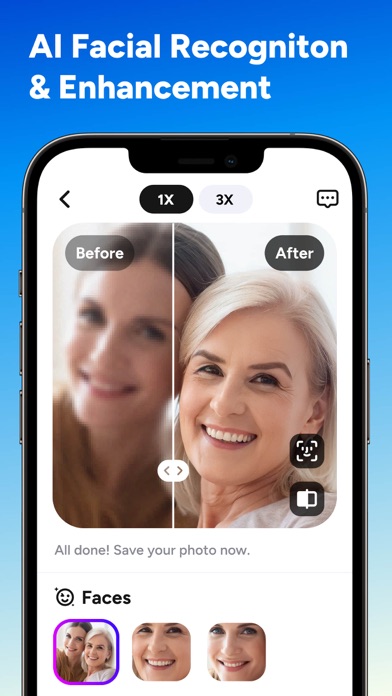 UpFoto - AI Photo Enhancer screenshot