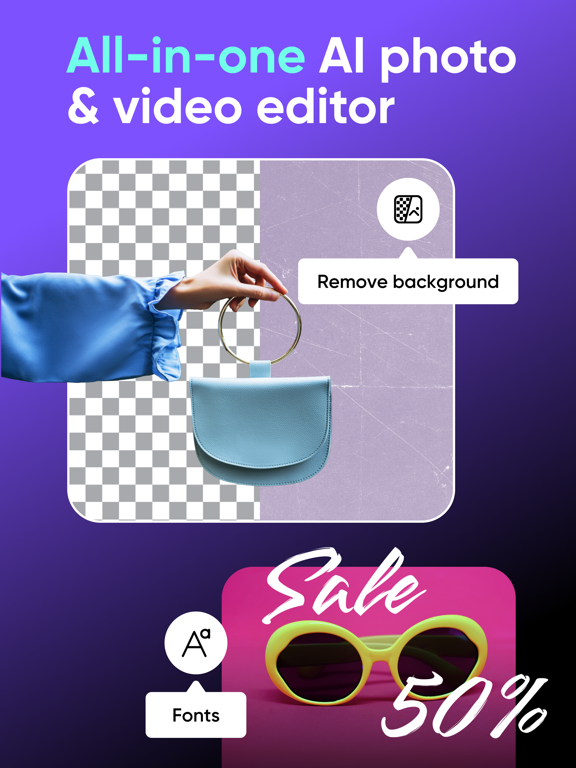 Picsart AI Photo Editor, Video screenshot
