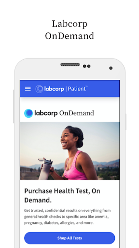 Labcorp | Patient screenshot