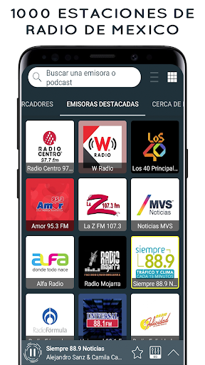 Radio Mexico - online radio screenshot