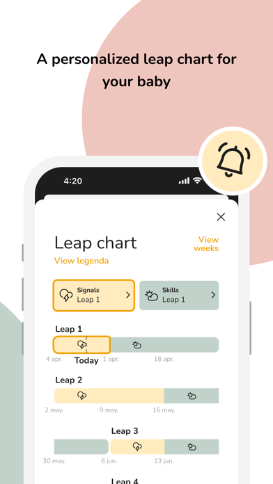 The Wonder Weeks - Leaps screenshot