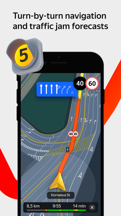 Yandex Maps and Navigator screenshot