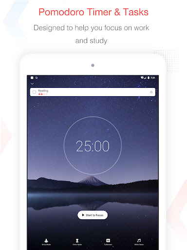 Focus To-Do: Pomodoro & Tasks screenshot