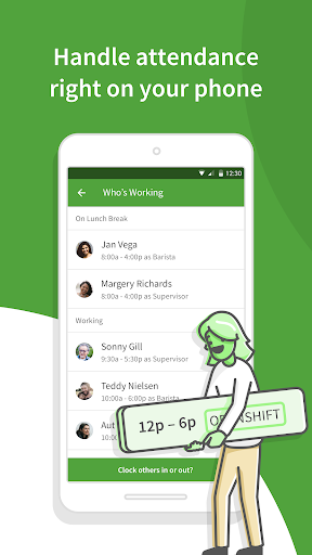 When I Work Team Scheduling screenshot