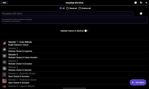 SkySafari 7 Plus screenshot