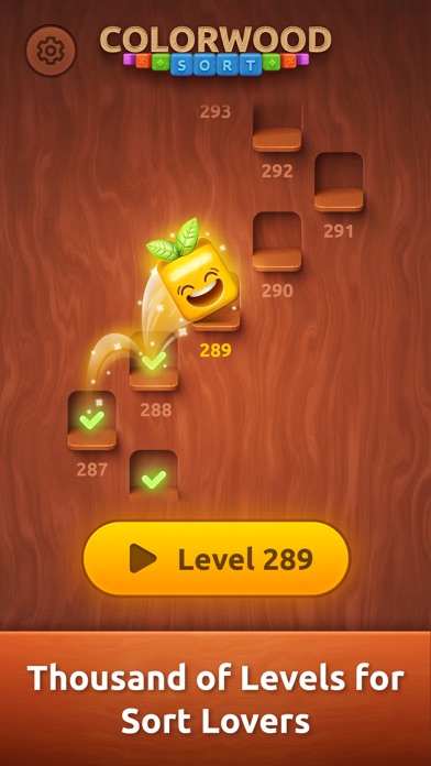 Colorwood Sort Puzzle Game screenshot