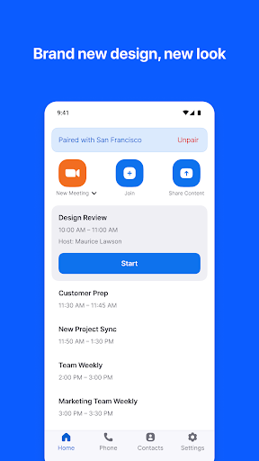 Zoom Rooms Controller screenshot