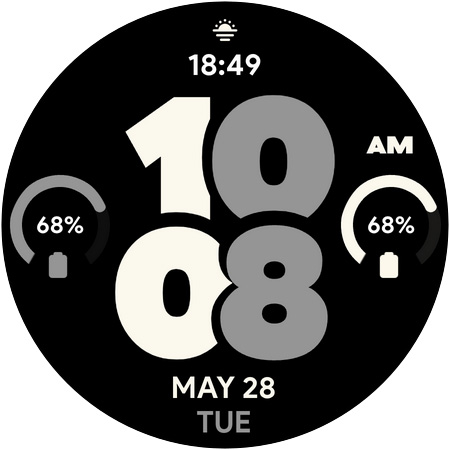 Pixel Pro 2 - Watch face screenshot