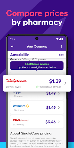 SingleCare - Rx Coupons screenshot