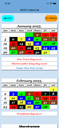 2025 ColorCal screenshot