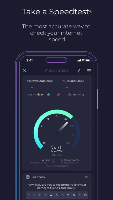Speedtest by Ookla screenshot
