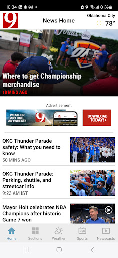 News 9 screenshot
