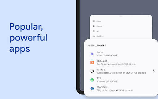 Google Chat screenshot