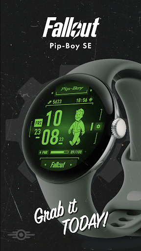Fallout Pip-Boy SE Watch Face screenshot