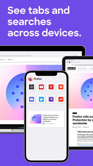 Firefox Fast & Private Browser screenshot