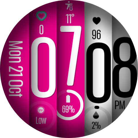 Stretch Fall - Watch face screenshot