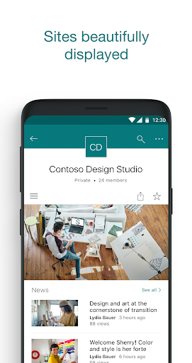 Microsoft SharePoint screenshot