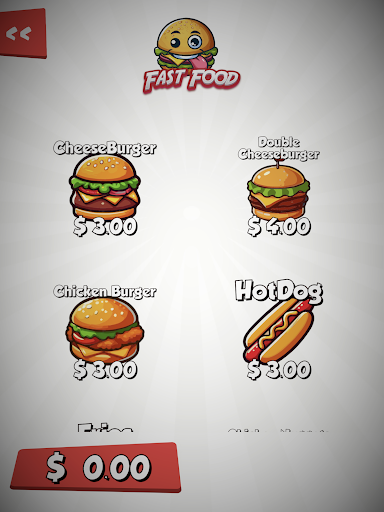 Play Pretend Food Menu screenshot