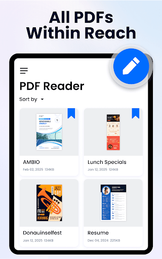 PDF Reader - PDF Editor screenshot