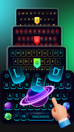 LED Keyboard: Colorful Backlit screenshot