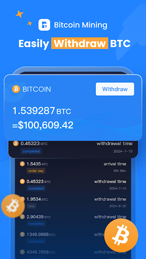 Bitcoin mining - Crypto Miner screenshot