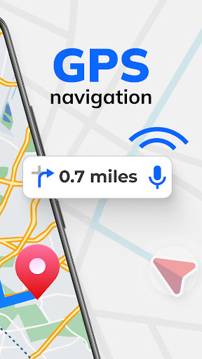GPS Maps Voice Navigation App screenshot