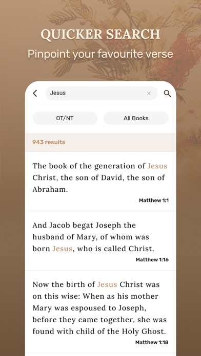 Holy Bible - KJV+Verse screenshot