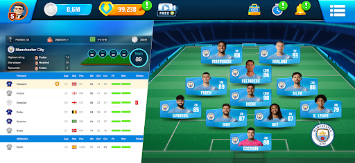 OSM 24/25 Soccer Manager Game screenshot