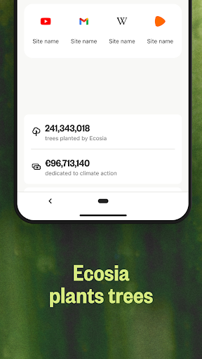 Ecosia - Safe Internet Browser screenshot