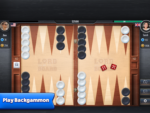 Backgammon - Lord of the Board screenshot
