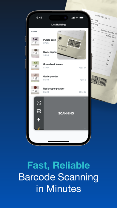 Scandit SDK Showcase screenshot