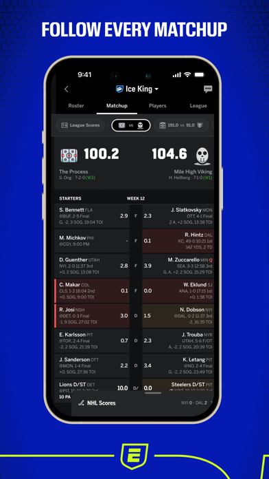ESPN Fantasy Sports screenshot