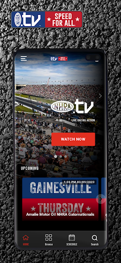 NHRA.TV screenshot