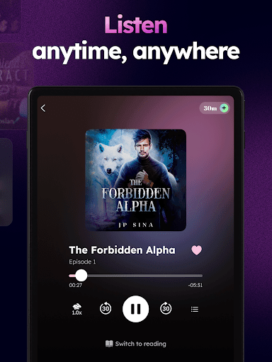 WhisperFM - Romance Novels screenshot