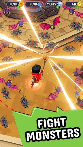 Wizario: Idle Magic RPG screenshot