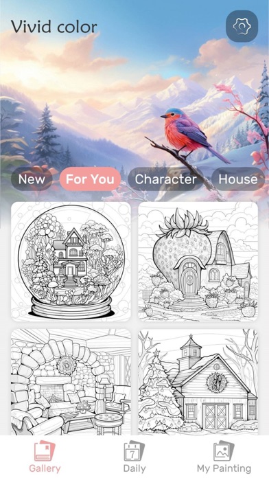 Vivid Color Paint By Number screenshot