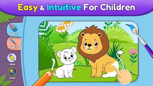 Coloring games for kids: 2-5 y screenshot