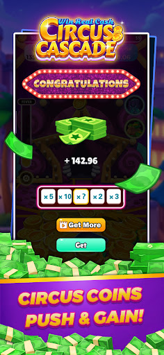 Circus Cascade: win real cash screenshot