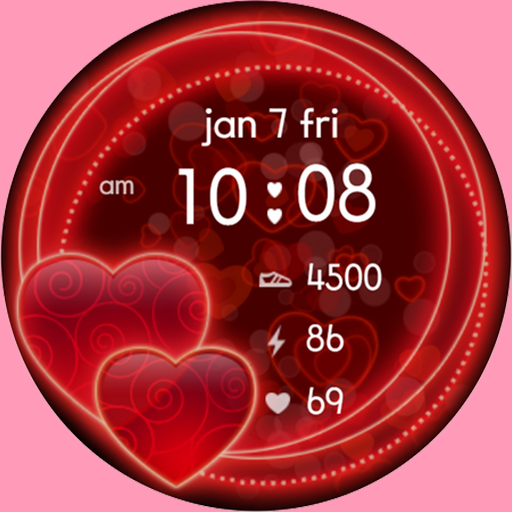 Sweet Hearts Watch Face
