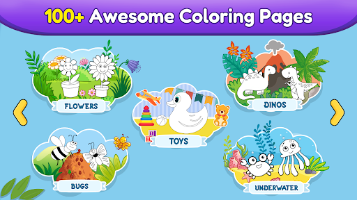 Coloring games for kids: 2-5 y screenshot