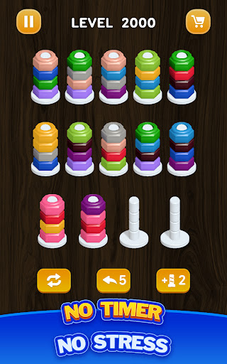 Nut Sort - Color Puzzle Games screenshot