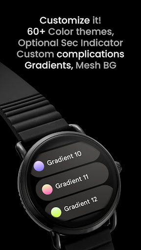 Outlined Watch Face screenshot
