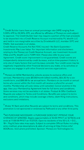 MoneyLion: Bank & Earn Rewards screenshot