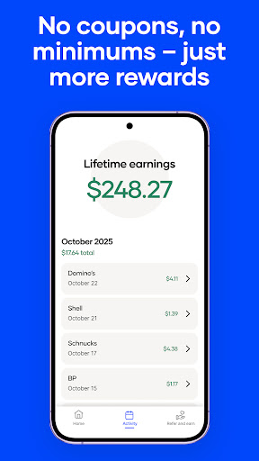 Upside: Cash Back - Gas & Food screenshot