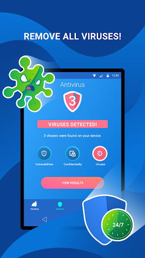 Cleaner Antivirus VPN Cleaner screenshot
